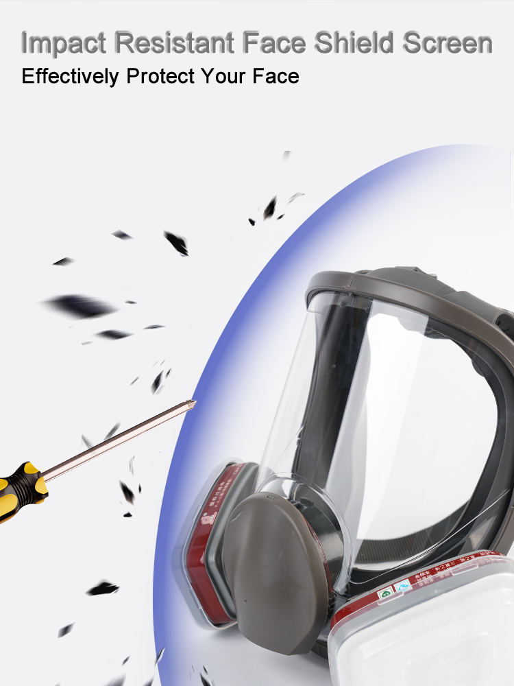 6800 Full Face Gas Respirator  - Dust Mask Construction recensie en prijs