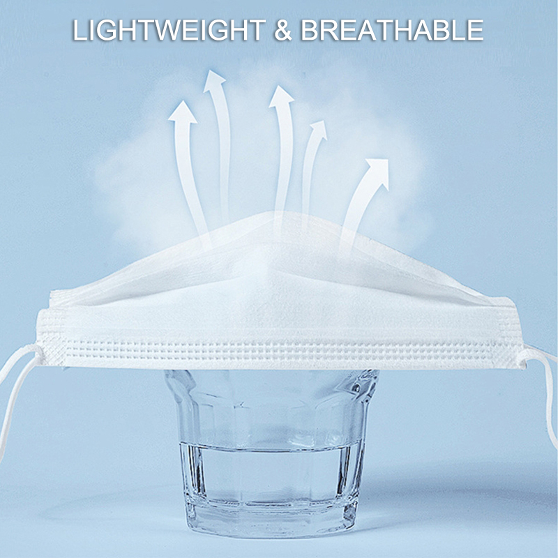 50 stuks 3-laags masker gezich - Disposable Mask Blue recensie en prijs