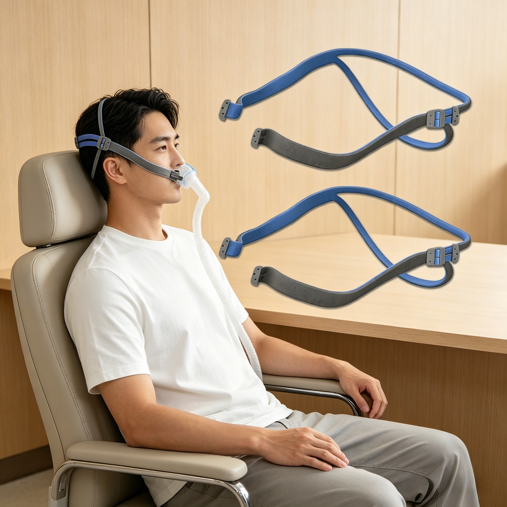 1-2 Stuks Hoofddekselband CPAP - Mask Lanyard Adjustable recensie en prijs