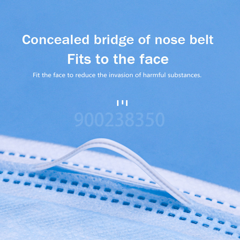 10-500 stuks wegwerp volwassen - Disposable Mask Blue recensie en prijs