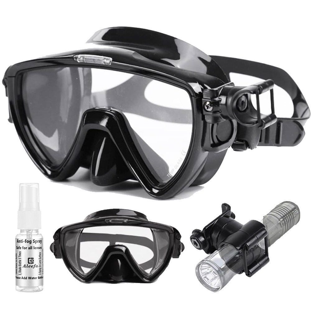 Duikmasker Met Zaklamp Beugel, - Silicone Mask Bracket recensie en prijs