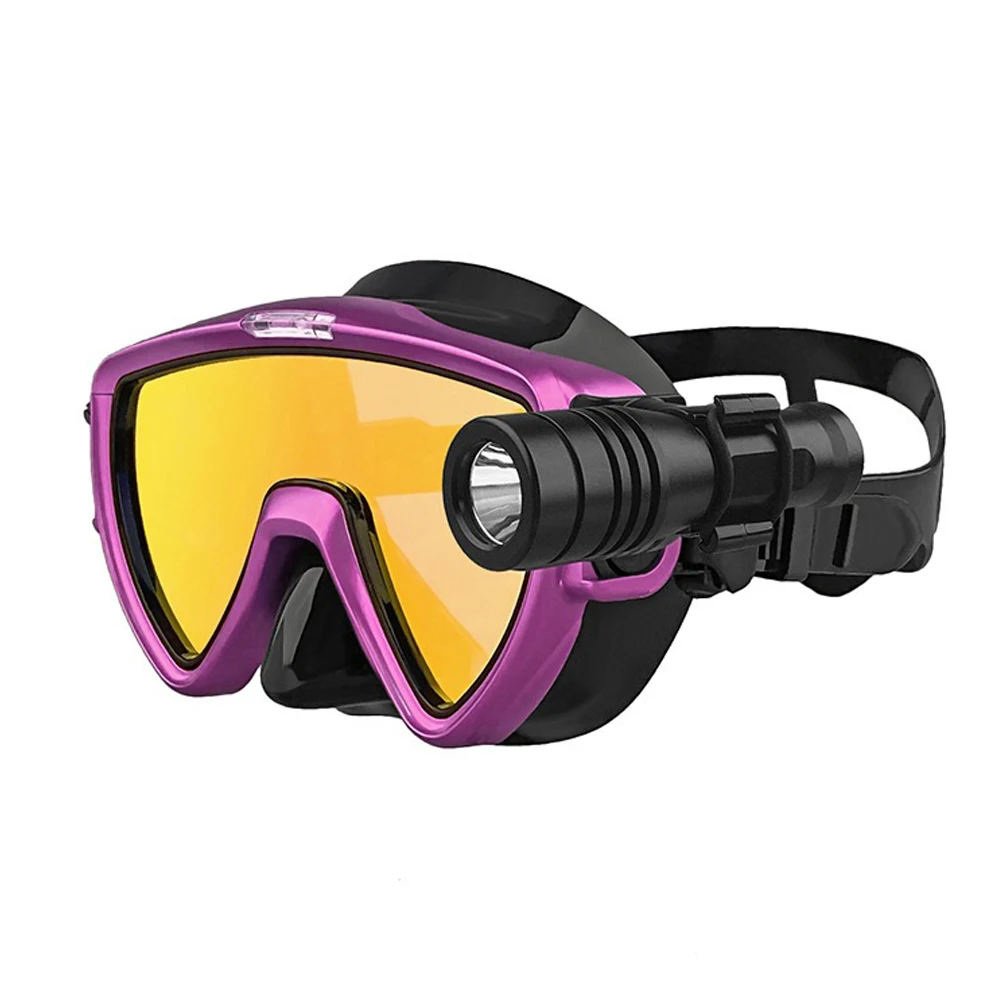 Duikmasker Met Zaklamp Beugel, - Silicone Mask Bracket recensie en prijs
