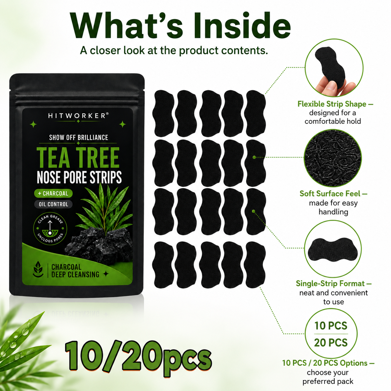10/20 Stuks Zwarte Mee-eter Ve - Black Face Mask Pack recensie en prijs