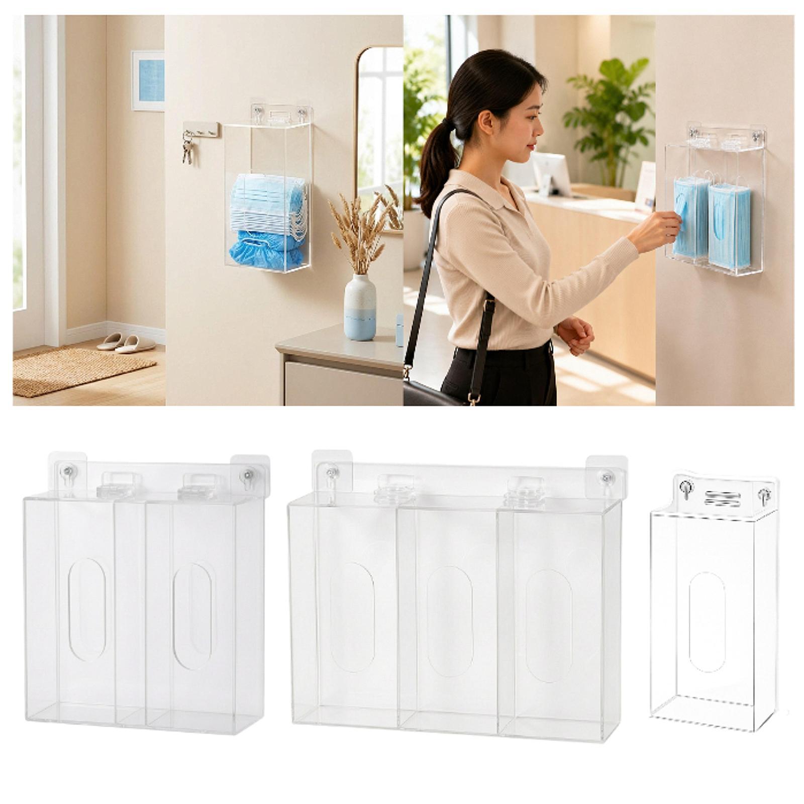Acryl handschoenkastjehouder W - Face Mask Storage Box recensie en prijs